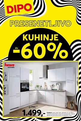 Dipo katalog Kuhinje do -60%
