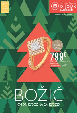 E Leclerc katalog Zlatarna Božič