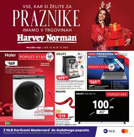 Harvey Norman katalog Vse, kar si želite za praznike