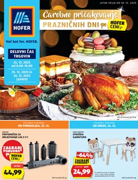 Hofer katalog od 18.12.
