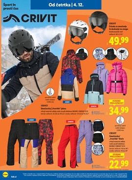 Lidl katalog neživila od 4.12.