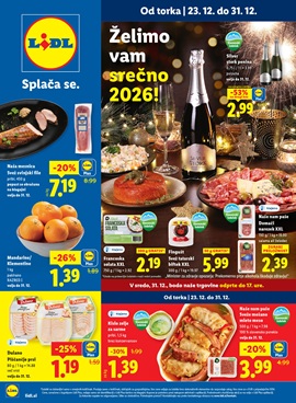 Lidl katalog živila do 31.12.