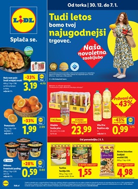 Lidl katalog živila do 7.1.