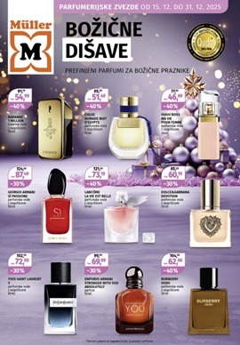Muller katalog Božične dišave