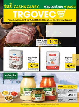 Tuš katalog Trgovec december 2025