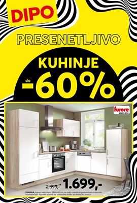 Dipo katalog Kuhinje do -60%