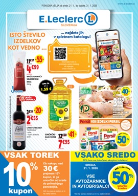 E Leclerc katalog Best offer do 31.1.