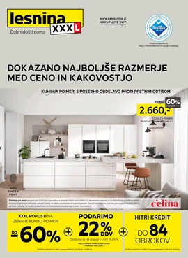 Lesnina katalog Kuhinje do 31.1.