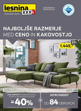 Lesnina katalog Najboljše razmerje med ceno in kakovostjo