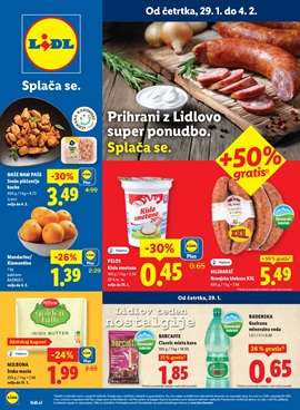 Lidl katalog živila do 4.2.