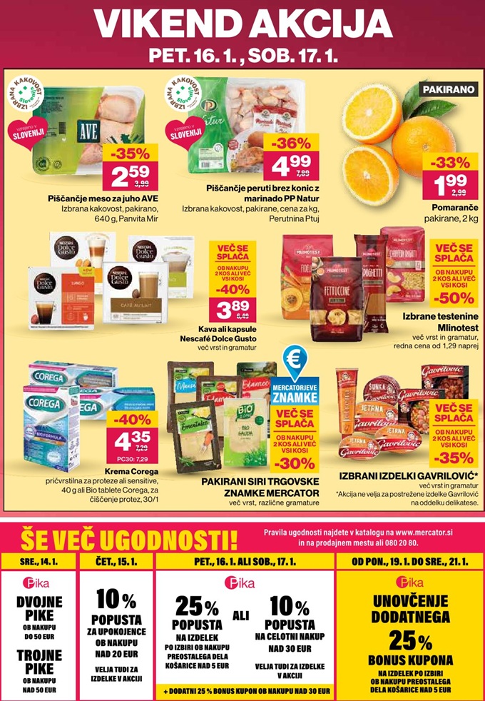 Mercator vikend akcija do 17.1.
