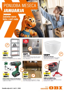 OBI katalog januar 2026