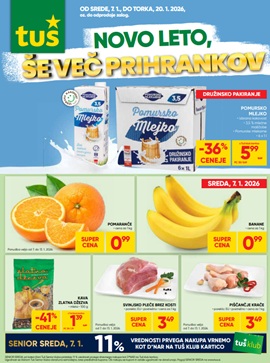 Tuš katalog do 20.1.