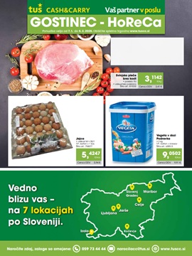 Tuš katalog Gostinec HoReCa do 6.2.