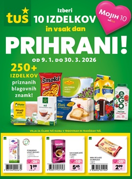 Tuš katalog Mojih 10 do 30.3.