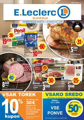 E Leclerc katalog do 28.2.