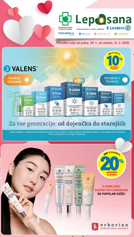 E Leclerc katalog Leposana do 14.2.