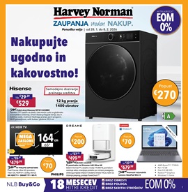Harvey Norman katalog Nakupujte ugodno in kakovostno