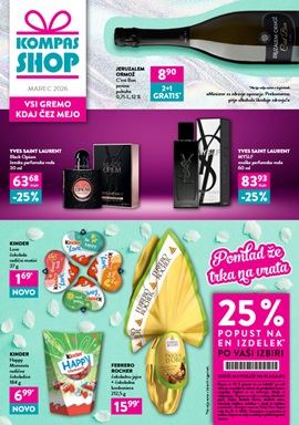 Kompas shop katalog marec 2026