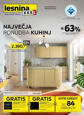 Lesnina katalog Največja ponudba kuhinj do 28.2.