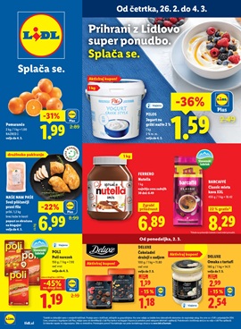 Lidl katalog živila do 4.3.