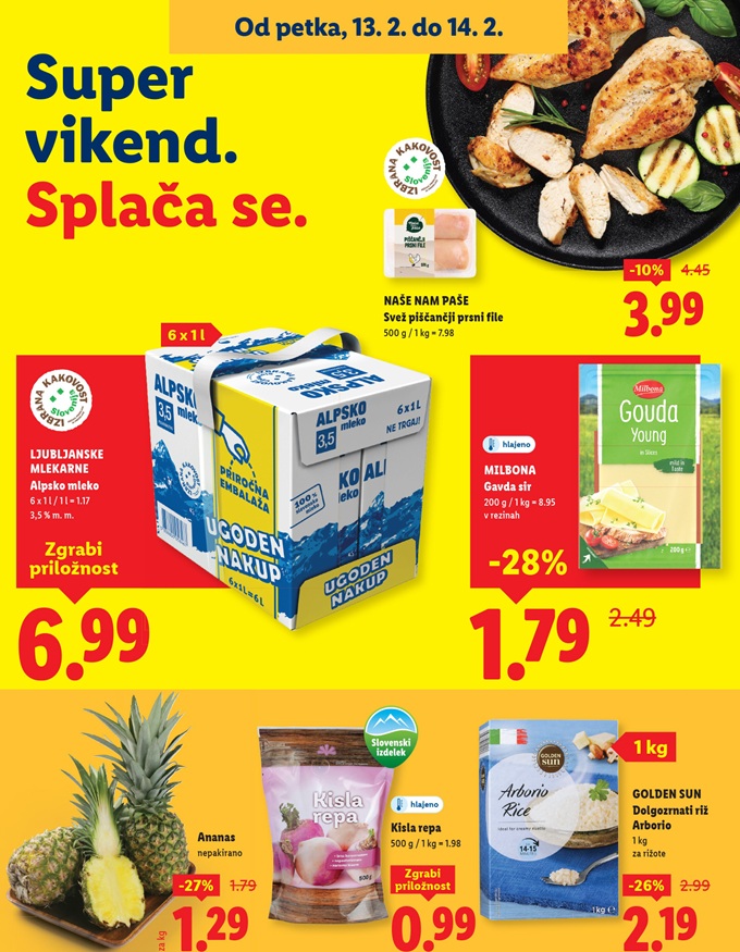 Lidl vikend akcija do 14.2.