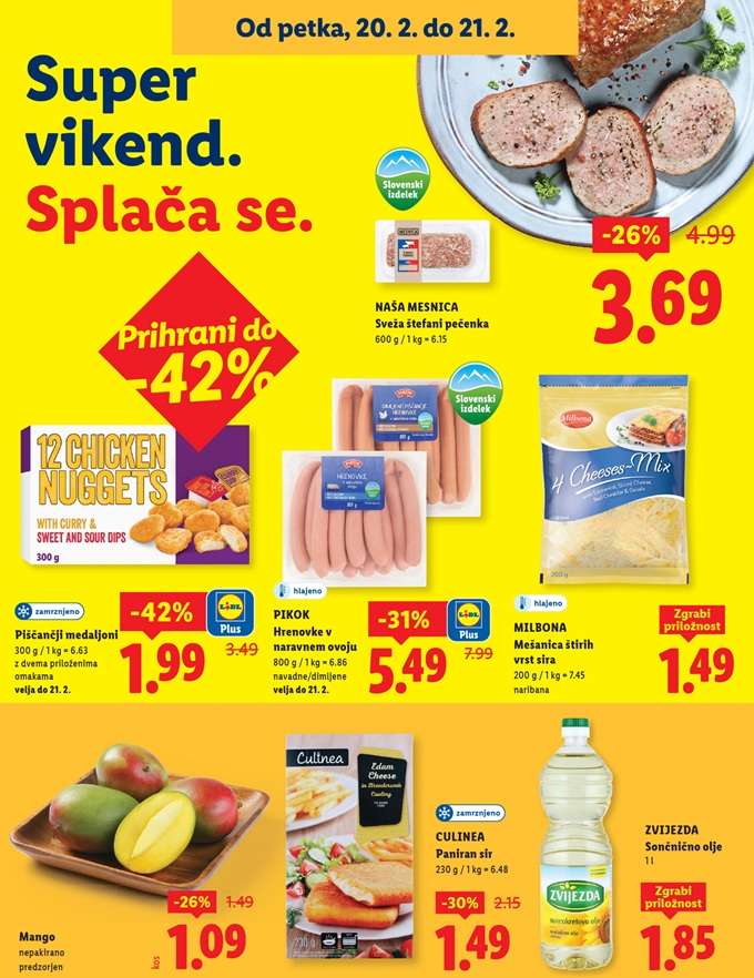 Lidl vikend akcija do 21.2.