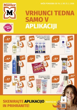 Muller katalog Vrhunci tedna v aplikaciji do 21.2.