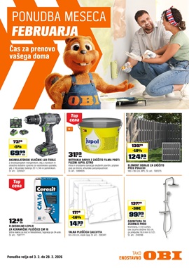 OBI katalog marec 2026