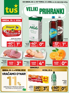 Tuš katalog do 3.3.