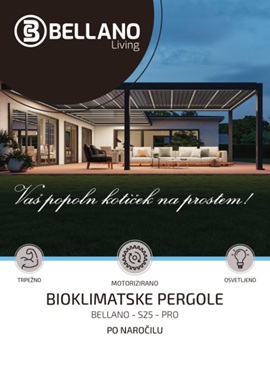 Bauhaus katalog Bioklimatske pergole