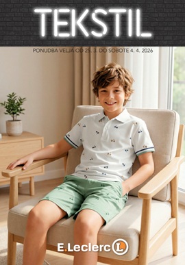 E Leclerc katalog tekstil do 4.4.