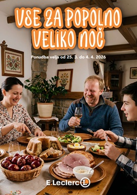 E Leclerc katalog Velika noč 2026