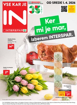 Interspar katalog Velika noč