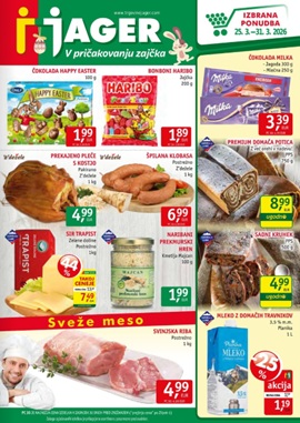 Jager katalog živila do 31.3.