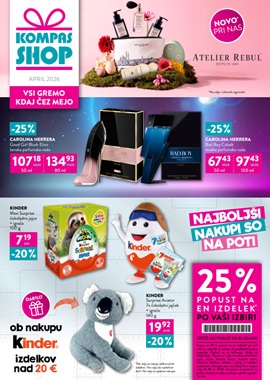 Kompas shop katalog april 2026