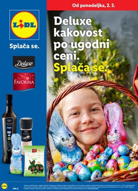 Lidl katalog Deluxe Velika noč
