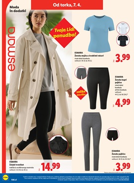 Lidl katalog neživila od 2.4.