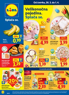 Lidl katalog živila do 1.4.