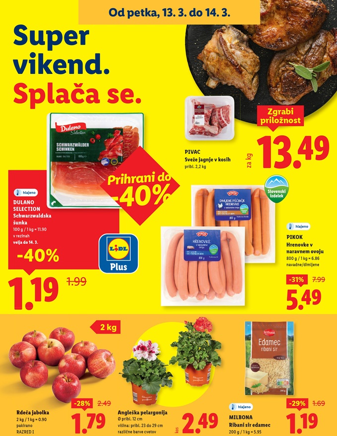 Lidl vikend akcija do 14.3.