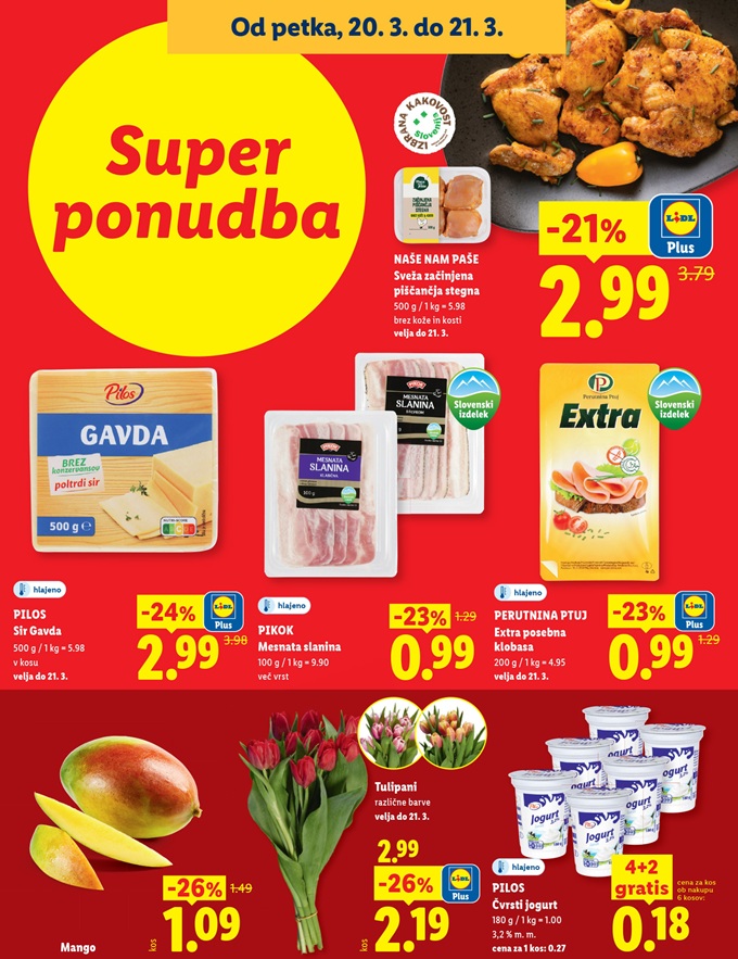 Lidl vikend akcija do 21.3.