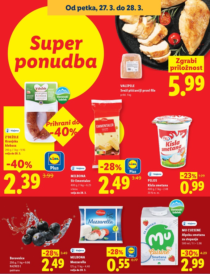 Lidl vikend akcija do 28.3.
