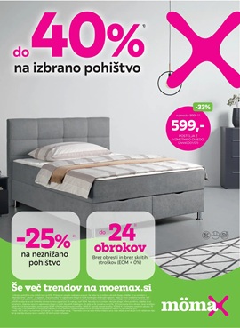 Momax katalog Do -40% na izbrano pohištvo