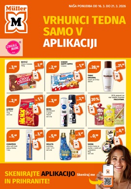 Muller katalog Vrhunci tedna v aplikaciji do 21.3.