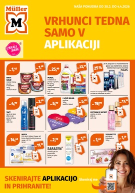 Muller katalog Vrhunci tedna v aplikaciji do 4.4.