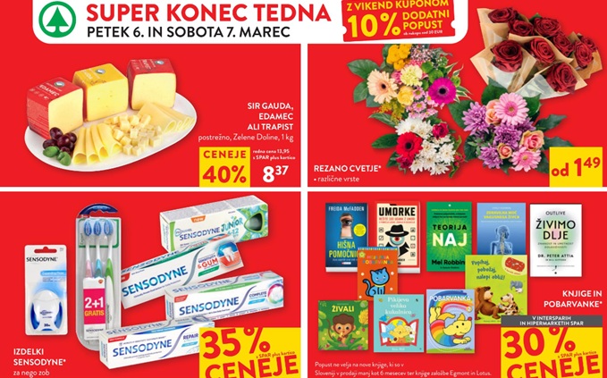 Spar in Interspar vikend akcija do 7.3.