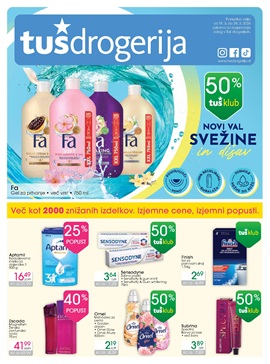 Tuš katalog drogerija do 28.3.