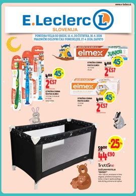 E Leclerc katalog Otroška oprema