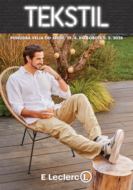E Leclerc katalog tekstil do 9.5.