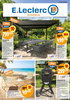 E Leclerc katalog Vse za teraso